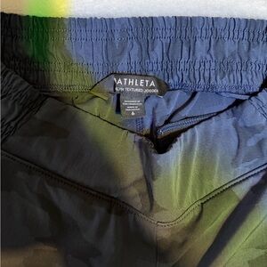 Athleta Blue and Green Jogger Pants